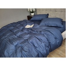 Комплект постільної білизни MULTI stripe BLACK SEA