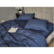 Комплект постільної білизни MULTI stripe BLACK SEA