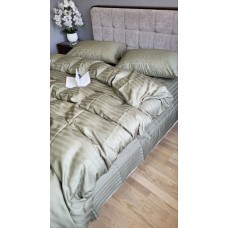 Комплект постільної білизни MULTI stripe RIPE OLIVE