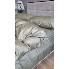 Комплект постільної білизни MULTI stripe RIPE OLIVE