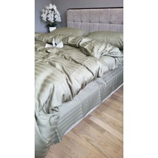 Комплект постільної білизни MULTI stripe RIPE OLIVE