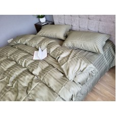Комплект постільної білизни MULTI stripe RIPE OLIVE