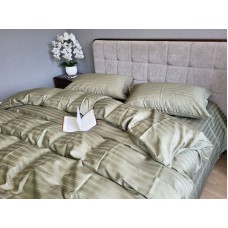 Комплект постільної білизни MULTI stripe RIPE OLIVE