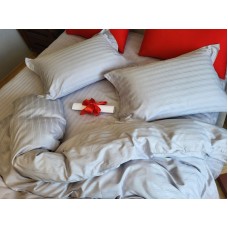 Комплект постільної білизни MULTI stripe SILVER