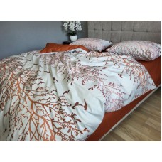 Комплект постільної білизни Міраж теракот, cotton Комплект постільної білизни Міраж теракот, cotton