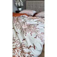 Комплект постільної білизни Міраж теракот, cotton Комплект постільної білизни Міраж теракот, cotton