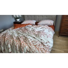 Комплект постільної білизни Міраж теракот, cotton Комплект постільної білизни Міраж теракот, cotton