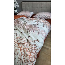 Комплект постільної білизни Міраж теракот, cotton Комплект постільної білизни Міраж теракот, cotton