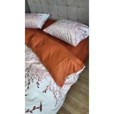 Комплект постільної білизни Міраж теракот, cotton Комплект постільної білизни Міраж теракот, cotton