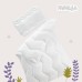 Набір Comfort дитяча ковдра 100 x 135 см та подушка 40 x 60 см у ліжечко, зигзаг біла ТM PAPAELLA