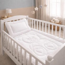 Комплект Ведмедик дитяча ковдра 100 x 135 см та подушка 40 x 60 см, ТМ PAPAELLA