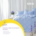 Набір Lavandel IDEIA євро ковдра 200 x 220 см + 2 подушки 50 x 70 см, всесезонний з ароматним саше лаванди