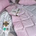 Набір WomenTime євро ковдра 200 x 220 і 2 подушки 50 x 70 см + маска для сну, штучний пух, в коробці, ТМ IDEIA