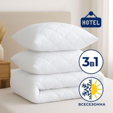 Набір євро зимовий, тепла ковдра 200 x 220 і 2 подушки 50 x 70 см, антиалергенний ТМ IDEIA Набір євро зимовий, тепла ковдра 200 x 220 і 2 подушки 50 x 70 см, антиалергенний ТМ IDEIA
