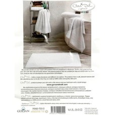Набір білих готельних рушників 3 шт. 50 x 90 см., 70 x 140 см., килимок 50 x 70 см., Gursan Hotel, Туреччина