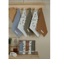 Набiр муслінових рушників для кухні 5 шт 40 x 60 Nilteks Muslin Print