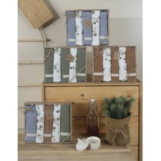 Набiр муслінових рушників для кухні 5 шт 40 x 60 Nilteks Muslin Print