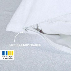 Наволочка непромокаюча набір 10 шт 50 x 70 см на блискавці дихаюча Аква Стоп, біла, ТМ IDEIA Наволочка непромокаюча набір 10 шт 50 x 70 см на блискавці дихаюча Аква Стоп, біла, ТМ IDEIA