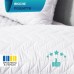 Набір подушок Breeze 50 x 70 2 шт штучний пух, стьобаний чохол на блискавці, ТМ IDEIA