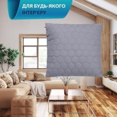 Набір декоративних подушок Silhouette, 50 x 50 см 2 шт, сірі, ТМ IDEIA