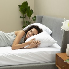 Набір подушок Nordic Comfort+ 50 x 70 см. - 2 шт., білі з блискавкою, антиалергенне волокно + подарунок 200 г. наповнювача
