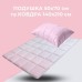 Набір WomenTime полуторна ковдра 140 x 210 і подушка 50 x 70 см + маска для сну, штучний пух, в коробці, ТМ IDEIA