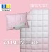 Набір WomenTime полуторна ковдра 140 x 210 і подушка 50 x 70 см + маска для сну, штучний пух, в коробці, ТМ IDEIA