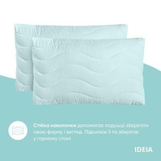 Набір постільної білизни з ковдрою OASIS TM IDEIA полуторний бірюза