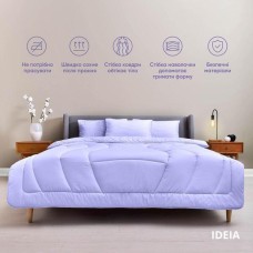 Набір постільної білизни з ковдрою OASIS TM IDEIA полуторний лаванда