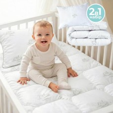 Набір SUPER SOFT дитяча ковдра 100 x 135 см та подушка 40 x 60 см, ТM PAPAELLA