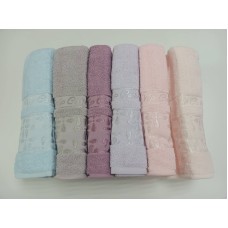 Набір з 2-х махрових рушників обличчя і баня VIP COTTON ECE, шампань