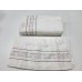 Набір з 2-х махрових рушників обличчя і баня VIP COTTON FILIZ, білий Набір з 2-х махрових рушників обличчя і баня VIP COTTON FILIZ, білий