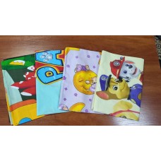 Набір наволочок 4 шт 50x70 см, мікс №407 4 дизайна, 100% бавовна