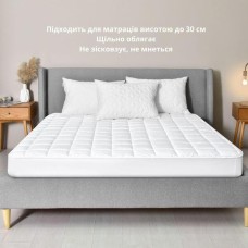 Наматрацник SleepDream 140 x 200 x 35 см з бортом по периметру, надщільний, ТМ IDEIA