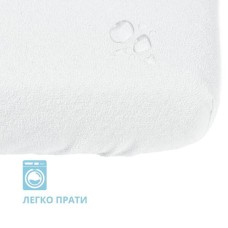 Наматрацник 2 шт водовідштовхуючий дитячий в ліжечко натяжне з бортом 60 x 120 x 15 см