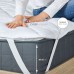 Наматрацник 90 x 200 см, мікрофібра, на гумках по кутах, стьобаний, TM IDEIA