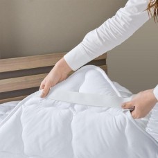 Наматрацник 90 x 200 см, мікрофібра, на гумках по кутах, стьобаний, TM IDEIA
