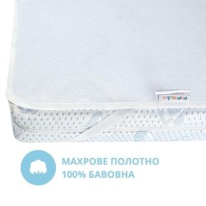 Наматрацник дитячий Aqua Stop в ліжечко ТM PAPAELLA 60 x 120 см