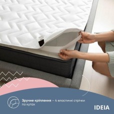 Наматрацник NORDIC COMFORT ТМ IDEIA з гумками по кутах 140 x 200 см