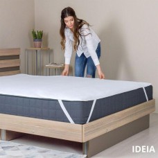 Наматрацник готельний Аква Стоп IDEIA, 200x200 см євро, з гумками по кутах, непромокальний