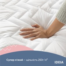 Наматрацник Lux Elite з бортом ТМ IDEIA щіл. 250 гр/м2 80 x 190 x 25 см