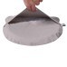 Наволочка на дитячу ортопедичну подушку BabyComfort, 23 x 27 см, трикотаж з вишивкою, сірий беж, ТМ PAPAELLA