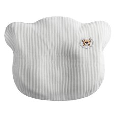 Наволочка для подушки BabyComfort 23 x 30 см, бавовна, світло-сіра з вишивкою, TM Papaella