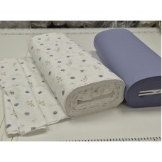 Комплект постільної білизни Turkish Cotton Ностальгія, лавандовий Комплект постільної білизни Turkish Cotton Ностальгія, лавандовий