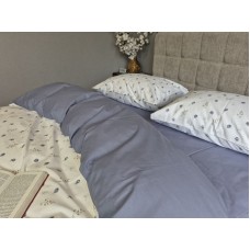 Комплект постільної білизни Turkish Cotton Ностальгія, лавандовий Комплект постільної білизни Turkish Cotton Ностальгія, лавандовий