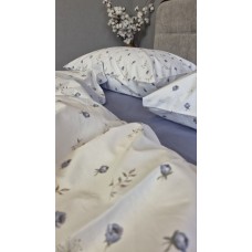 Комплект постільної білизни Turkish Cotton Ностальгія, лавандовий Комплект постільної білизни Turkish Cotton Ностальгія, лавандовий