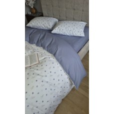 Комплект постільної білизни Turkish Cotton Ностальгія, лавандовий Комплект постільної білизни Turkish Cotton Ностальгія, лавандовий