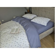 Комплект постільної білизни Turkish Cotton Ностальгія, лавандовий Комплект постільної білизни Turkish Cotton Ностальгія, лавандовий