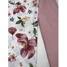 Комплект постільної білизни Оазис корал., cotton