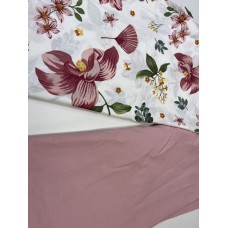 Комплект постільної білизни Оазис корал., cotton